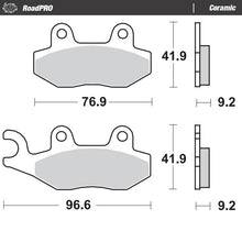 Load image into Gallery viewer, Moto-Master Motorcycle Brake Pads 409404