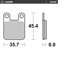 Load image into Gallery viewer, Moto-Master Motorcycle Brake Pads 409504