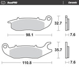 Moto-Master Motorcycle Brake Pads 409704
