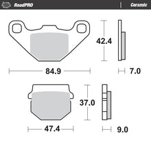 Load image into Gallery viewer, Moto-Master Motorcycle Brake Pads 409904