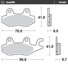 Load image into Gallery viewer, Moto-Master Motorcycle Brake Pads 410204