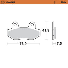 Load image into Gallery viewer, Moto-Master Motorcycle Brake Pads 410301