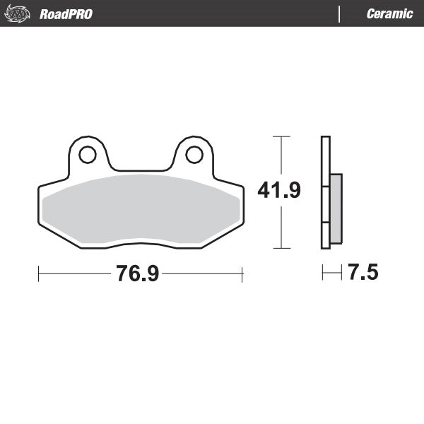 Moto-Master Motorcycle Brake Pads 410304