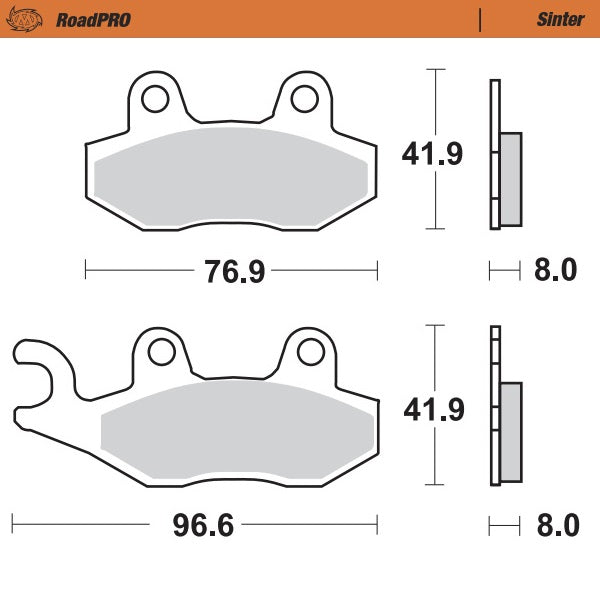 Moto-Master Motorcycle Brake Pads 410501