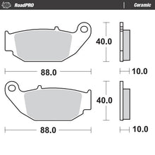 Load image into Gallery viewer, Moto-Master Motorcycle Brake Pads 410604
