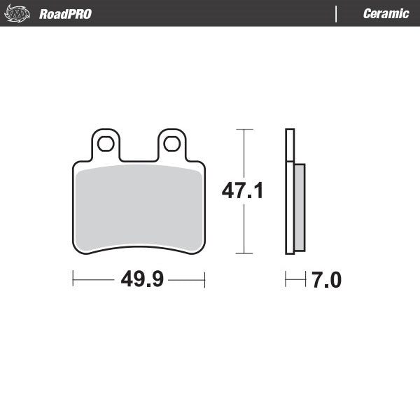 Brake Pad for Yamaha T-Ride 250 (2005–2013) - Moto-Master 410804