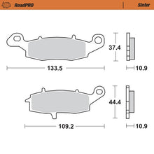 Load image into Gallery viewer, Moto-Master Motorcycle Brake Pads 410902