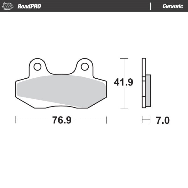 Moto-Master Motorcycle Brake Pads 411604