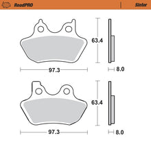 Load image into Gallery viewer, Moto-Master Motorcycle Brake Pads 411902