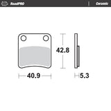 Moto-Master Motorcycle Brake Pads 412404