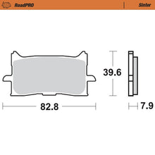 Load image into Gallery viewer, Moto-Master Motorcycle Brake Pads 412701