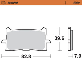 Moto-Master Motorcycle Brake Pads 412701