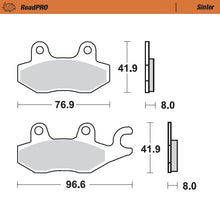 Load image into Gallery viewer, Moto-Master Motorcycle Brake Pads 412803