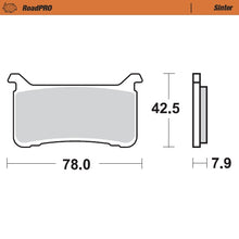 Load image into Gallery viewer, Moto-Master Motorcycle Brake Pads 413101