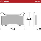Moto-Master Motorcycle Brake Pads 413105