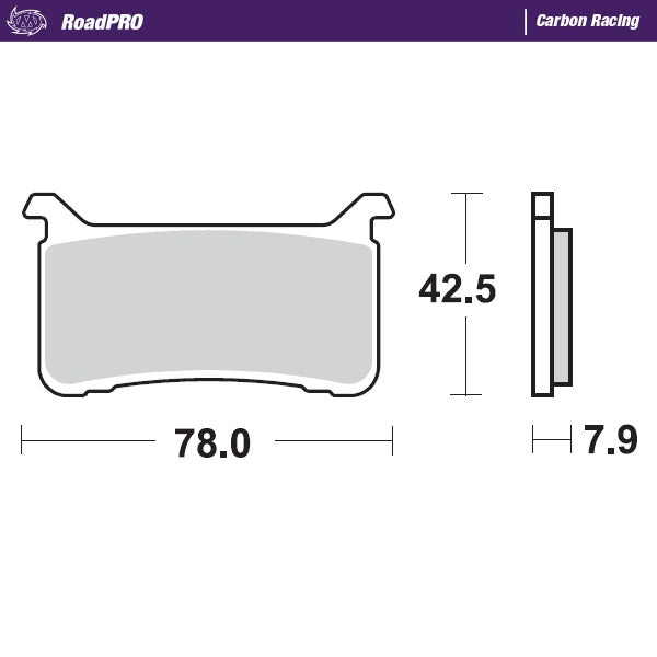 Moto-Master Motorcycle Brake Pads 413106