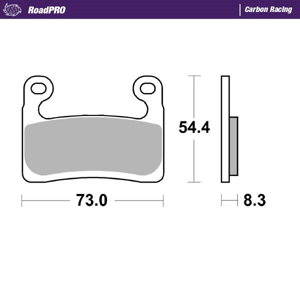 Moto-Master Motorcycle Brake Pads 413506