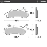 Moto-Master Motorcycle Brake Pads 413604