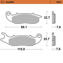 Load image into Gallery viewer, Moto-Master Motorcycle Brake Pads 414101