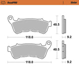 Moto-Master Motorcycle Brake Pads 414801