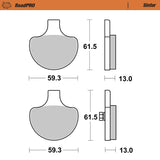 Moto-Master Motorcycle Brake Pads 415001
