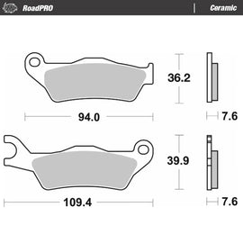 Moto-Master Motorcycle Brake Pads 415304