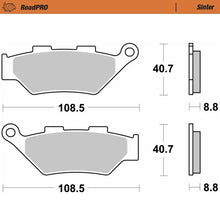 Load image into Gallery viewer, Moto-Master Motorcycle Brake Pads 415601