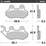 Moto-Master Motorcycle Brake Pads 416504