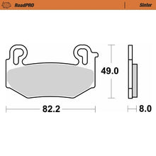 Load image into Gallery viewer, Moto-Master Motorcycle Brake Pads 416701