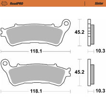 Load image into Gallery viewer, Moto-Master Motorcycle Brake Pads 417202