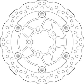 SBS Motorcycle Standard Brake Disc 5175