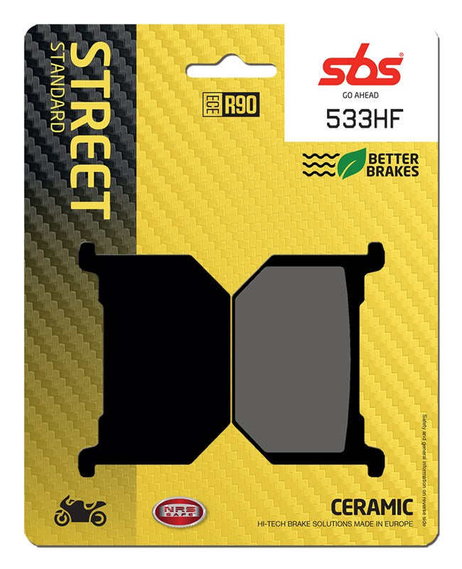 SBS Motorcycle Brake Pads 533HF