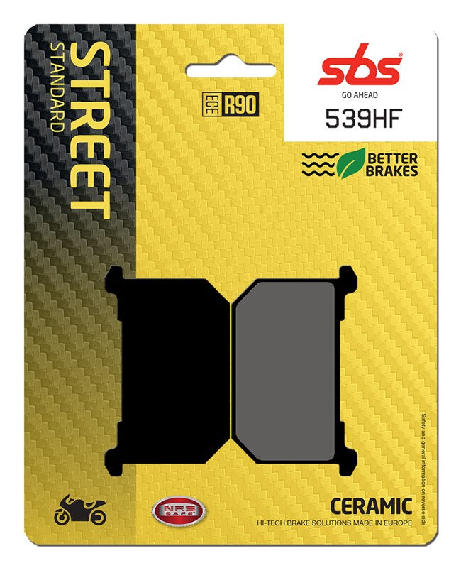 SBS Motorcycle Brake Pads 539HF