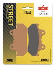 Load image into Gallery viewer, SBS Motorcycle Brake Pads 542HS