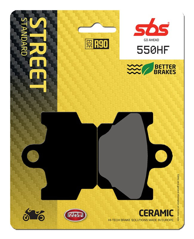 SBS Motorcycle Brake Pads 550HF