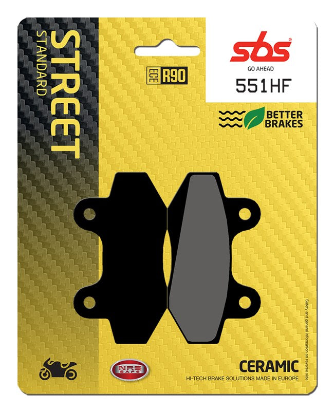 SBS Motorcycle Brake Pads 551HF
