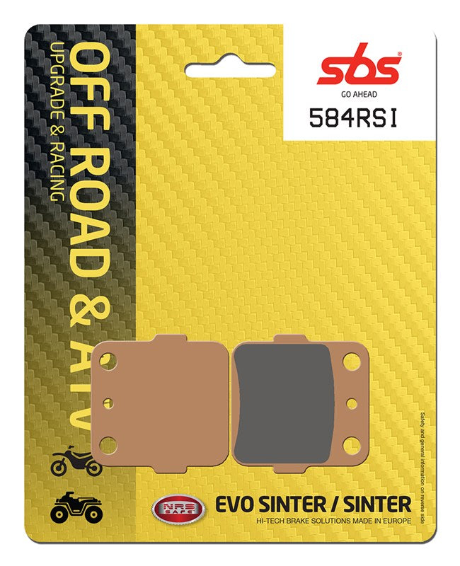 SBS Motorcycle Brake Pads 584RSI