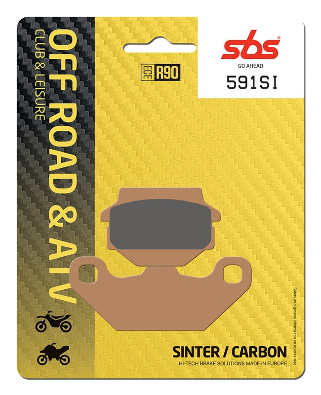 SBS Motorcycle Brake Pads 591SI