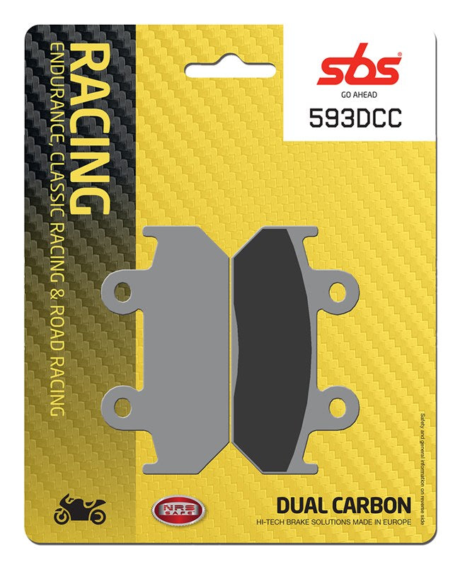 SBS Motorcycle Brake Pads 593DCC
