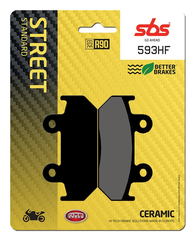 SBS Motorcycle Brake Pads 593HF