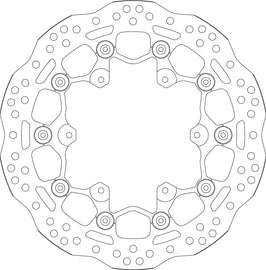 SBS Motorcycle Upgrade Brake Disc 6013