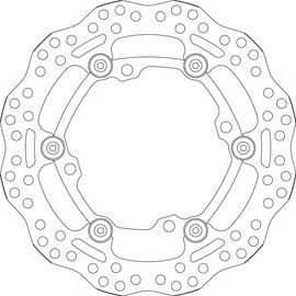 SBS Motorcycle Upgrade Brake Disc 6017