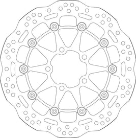 SBS Motorcycle Upgrade Brake Disc 6020