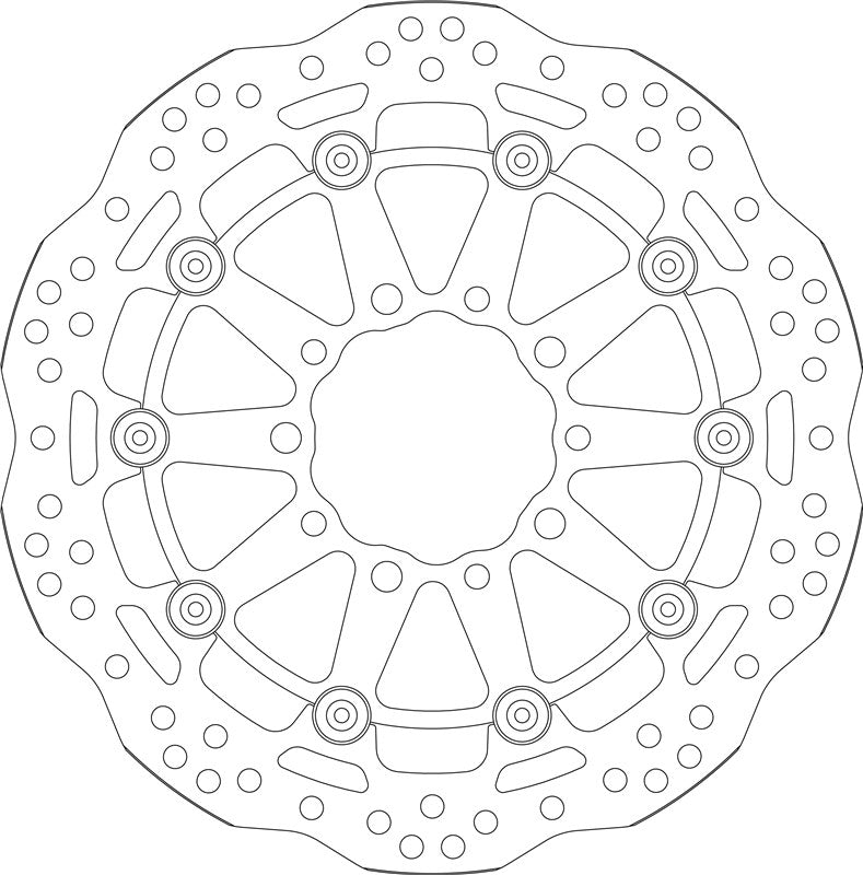 SBS Motorcycle Upgrade Brake Disc 6021A