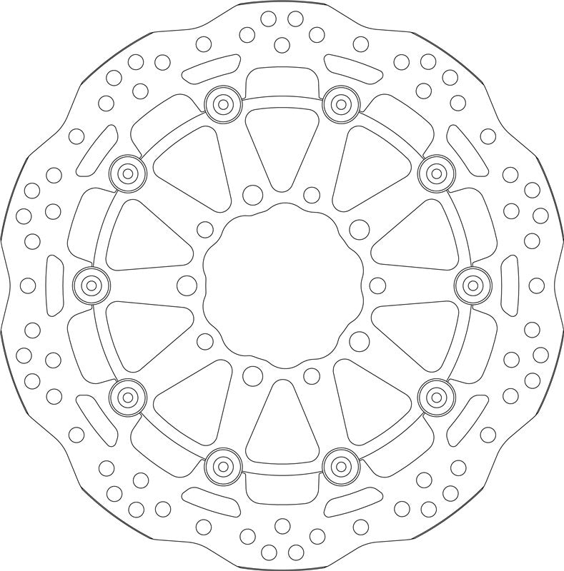 SBS Motorcycle Upgrade Brake Disc 6021A