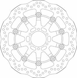 SBS Motorcycle Upgrade Brake Disc 6024A