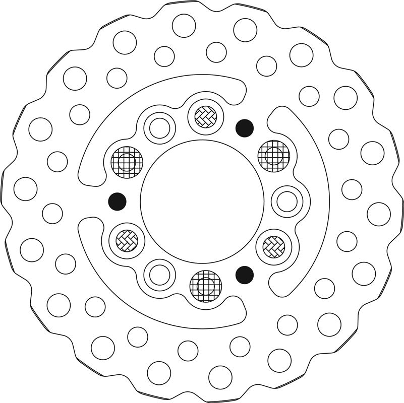 SBS Motorcycle Upgrade Brake Disc 6025