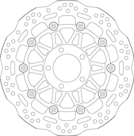 SBS Motorcycle Upgrade Brake Disc 6032