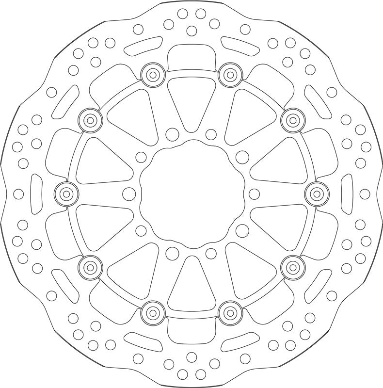 SBS Motorcycle Upgrade Brake Disc 6035A