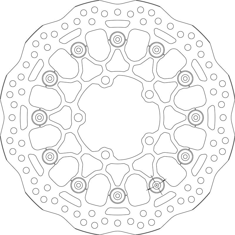 SBS Motorcycle Upgrade Brake Disc 6039